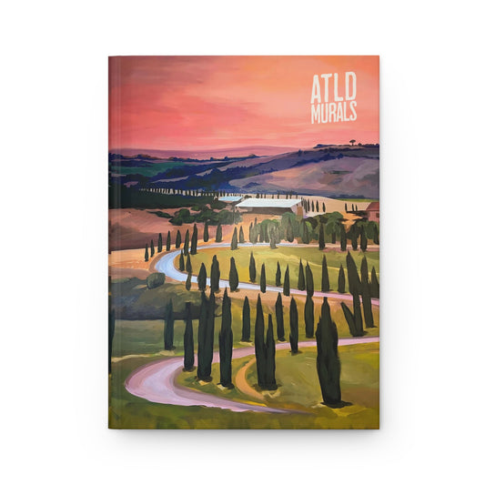 Lined Journal/ Notepad Tuscany Landscape