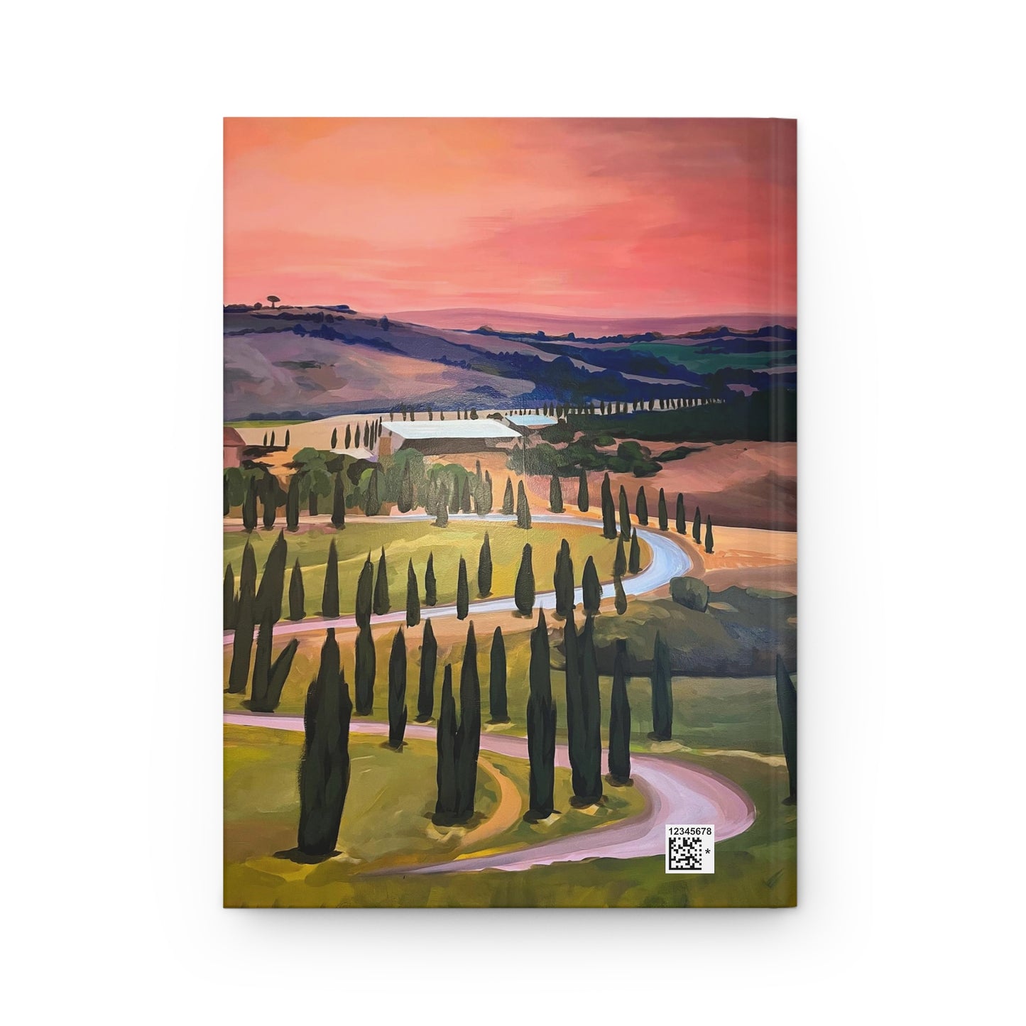 Lined Journal/ Notepad Tuscany Landscape