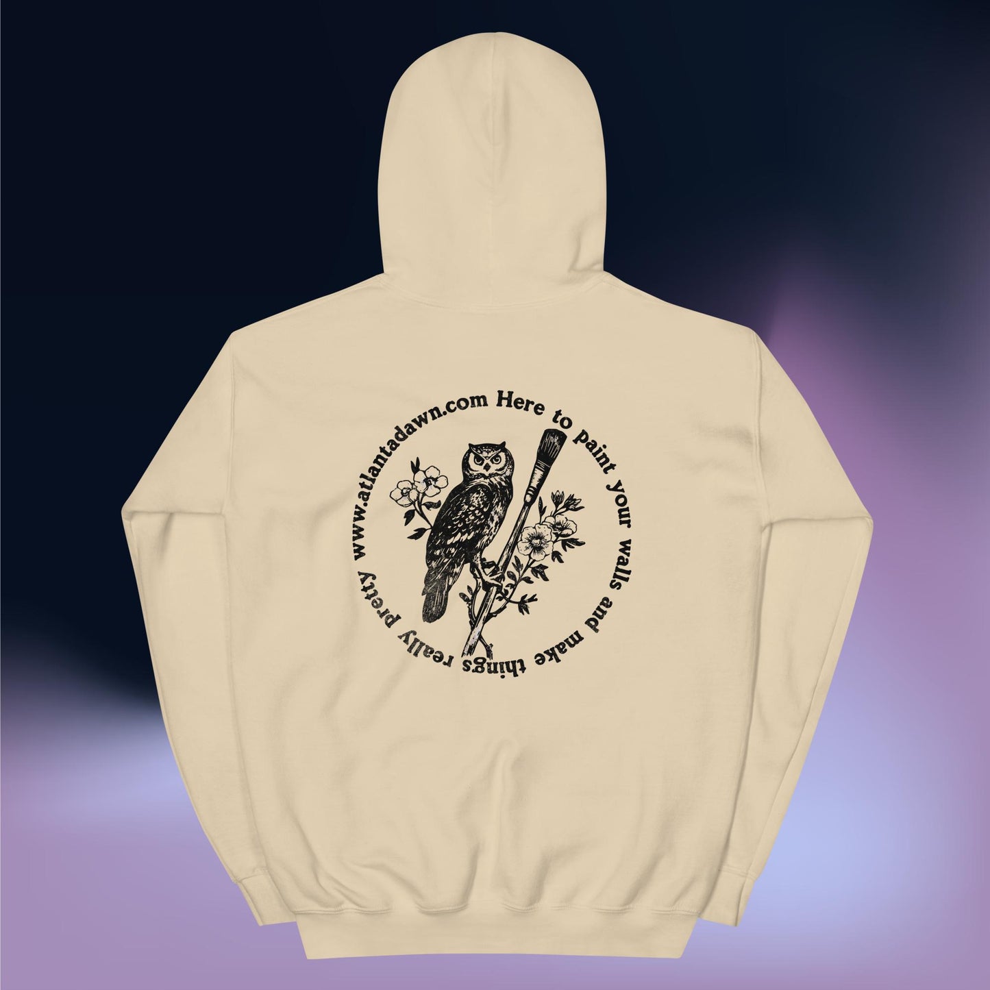 ATLD Murals Owl Unisex Hoodie